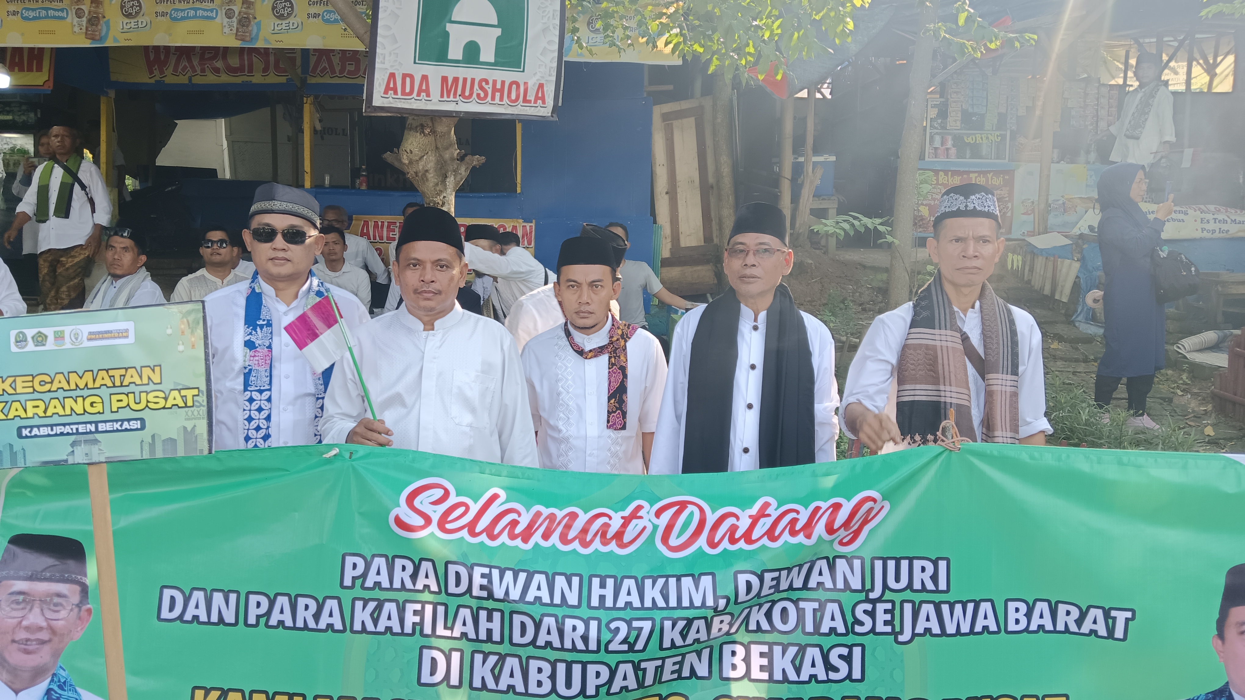 Bantuan acara MTQ tingkat propinsi Jawa barat